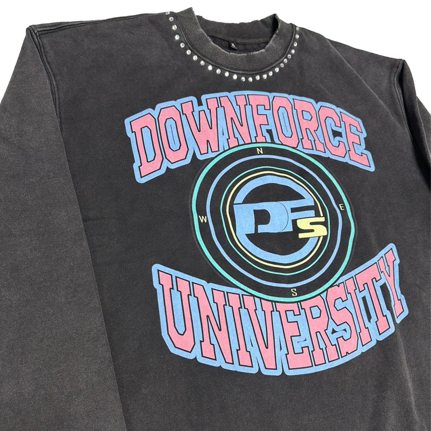 DOWNFORCE UNIVERSITY STUDDED LONG SLEEVE