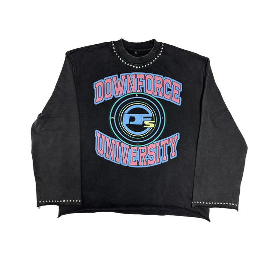 DOWNFORCE UNIVERSITY STUDDED LONG SLEEVE